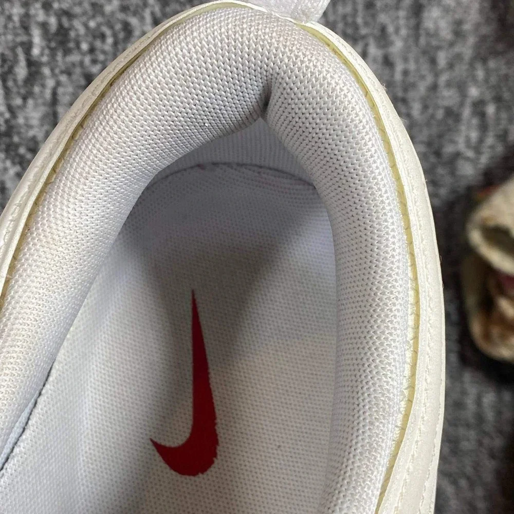 Nike Air Max 97 OG Mens Size 13 Pure Platinum‎ White Red AR5531 002 Sneakers